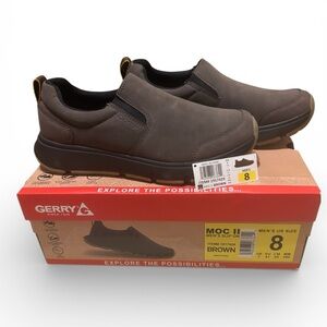 Gerry Weber Men's Brown Slip-On Loafers Size 8 NIB